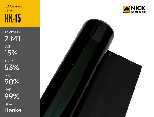 Pellicola avanzata per finestrini in ceramica per auto per protezione e chiarezza superiori
